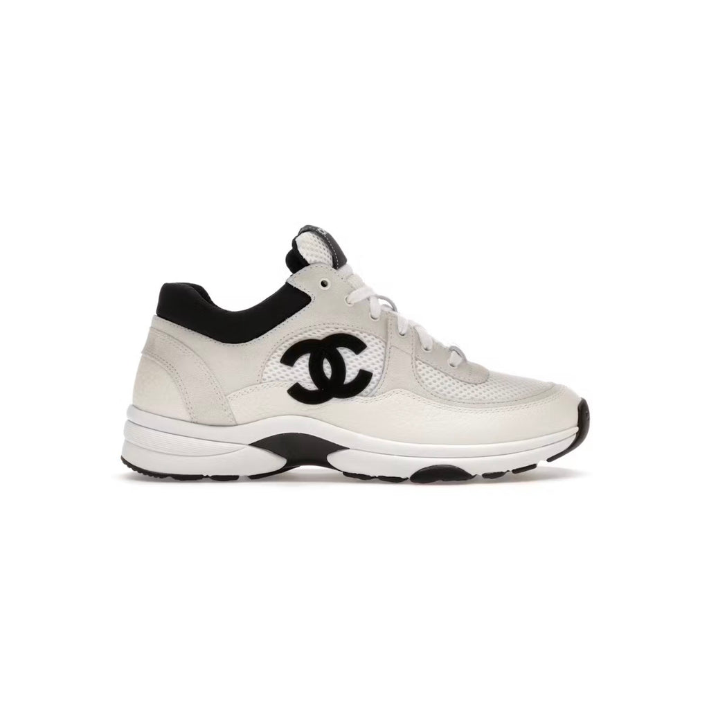 CC Runner Low Daim Blanc / Noir