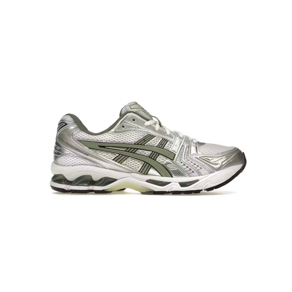 Gel-Kayano 14 Blanc Argenté / Sauge