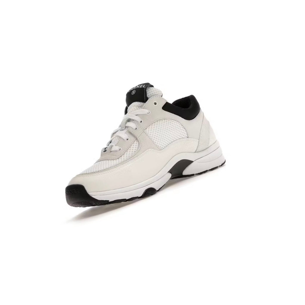 CC Runner Low Daim Blanc / Noir