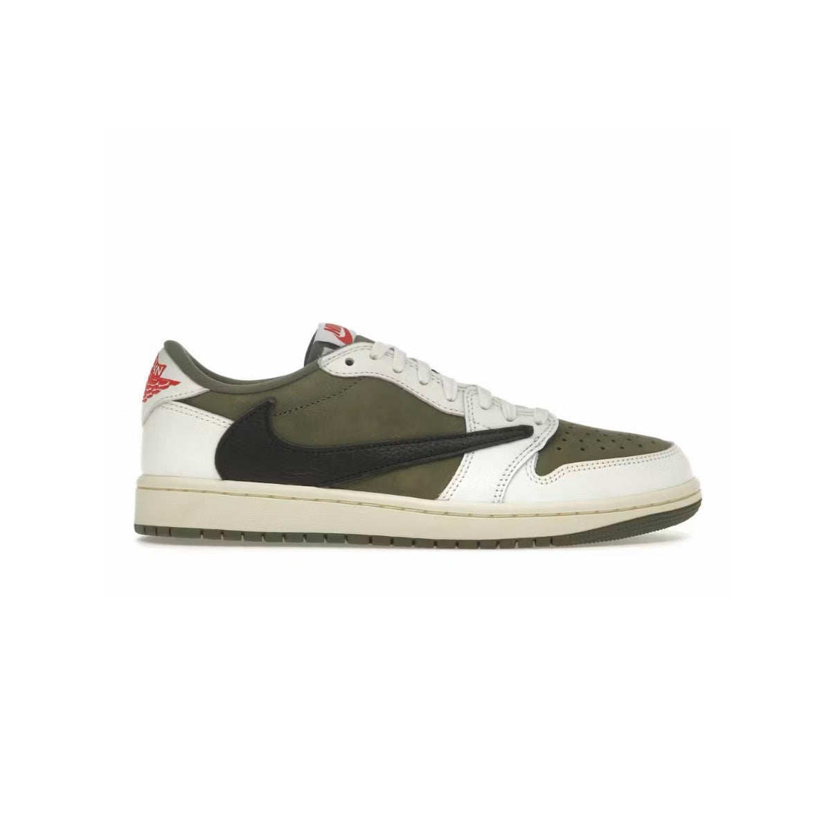 AJ1 Rétro Low OG SP Travis Scott Vert Olive